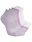 SKECHERS - Unisex-sokid, Skechers 5-pakk Unisex 1/2 Terry Qtr Crew S602095-501