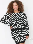 TRENDYOL PLUS SIZE - Pikkade varrukatega naiste s&auml;rk