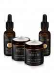 ALPHA SERUM PARIS - Luksuslik n&auml;ohoolduskomplekt p&auml;evaks ja &ouml;&ouml;ks, 4 t&uuml;kki