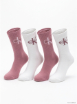 CALVIN KLEIN - Naiste sokid, 4 paari, CK WOMEN SOCK 4P GIFTBOX MONOLOGO