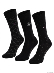 TOMMY HILFIGER - Naiste sokid, 3 paari, TH WOMEN SOCK 3P GIFTBOX MONOGRAM