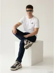 PUMA - L&uuml;hikeste varrukatega meeste T-s&auml;rk, ESS NO.1 LOGO