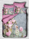 PEARL HOME - Voodipesukomplekt, 160x220 cm, 4-osaline