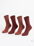 CALVIN KLEIN - Naiste sokid, 4 tk, CK WOMEN SOCK 4P GIFTING AOP