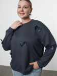 TRENDYOL PLUS SIZE - Naiste kampsun