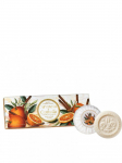 SAPONIFICIO ARTIGIANALE FIORENTINO - Seebikomplekt (apelsini ja kaneeli l&otilde;hnaga), 3x100 g