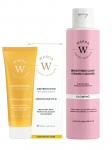 WARDA LUXURY SKINCARE - SPF 30 p&auml;ikesekaitsekreem (50 ml) ja C-vitamiini puhastusvahend (100 ml).