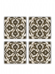 TAYLOR - Alus, 10x10x1 cm, 4 tk.