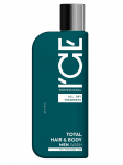 ICE - Meeste juuste- ja kehapesu, 250 ml