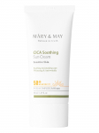 MARY&MAY - Rahustav, niisutav p&auml;ikesekreem CICA SOOTHING SUN CREAM SPF50+ PA++++, 50 g.