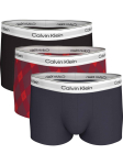 CALVIN KLEIN UNDERWEAR - Meeste l&uuml;hikesed p&uuml;ksid, 3 tk, LOW RISE TRUNK 3PK