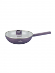 SWISS HAUS - Pressitud alumiiniumist wok klaasist kaanega, 30&times;8 cm