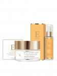 ERTH SKIN LONDON - C-vitamiini ja kollageeni seerum (60 ml), h&uuml;aluroonhappe ja kollageeni p&auml;evakreem (50 ml).