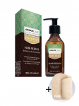ARGANICARE - Juukseseerum kookos&otilde;liga, 100 ml + juuksek&auml;sir&auml;tik - turban, 1 tk