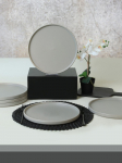KERAMIKA - Taldrikute komplekt, 6 tk