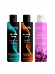 ERTH SKIN LONDON - Du&scaron;igeel ja &scaron;ampoon meestele, viinamarja l&otilde;hnaga du&scaron;igeel, 3x300 ml