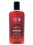 AMERICAN CREW - Meeste &scaron;ampoon, palsam ja du&scaron;igeel &uuml;hes (ingveri ja tee l&otilde;hnaga), 450 ml
