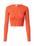 NLY BY NELLY - Naiste pikkade varrukatega pluus, BACK FOCUS RIB TOP