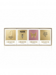 PACO RABANNE - Lady Million EDP/Million Gold for Her EDP (2x5 ml), Olympea EDP (6 ml), Fame EDP (4 ml) naiste parf&uuml;&uuml;mid