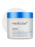 MEDICUBE - Toniseerivad n&auml;opadjad AHA ja BHA hapetega ZERO PORE PAD 2.0, 70 tk.