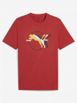 PUMA - Meeste l&uuml;hikeste varrukatega T-s&auml;rk, GRAPHICS MULTIPLE LOGO TEE
