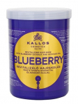 KALLOS - V&auml;rviline juuksemask mustika- ja avokaadoekstraktiga, 1000 ml