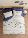 COTTON BOX - Voodipesu komplekt koos voodilinaga, 200x220 cm, 4 tk.