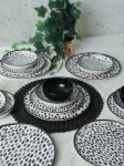 KERAMIKA - Taldrikute komplekt, 24 tk
