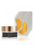 ECLAT SKIN LONDON - 24K GOLD niisutav &ouml;ine n&auml;okreem (50 ml) ja silmakettad (5x2 tk)