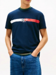 TOMMY JEANS - Meeste l&uuml;hikeste varrukatega TJM REG SIGNATURE STRIPE EXT s&auml;rk