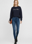 TOMMY HILFIGER - Naiste kampsun, GOLD BTN SCRIPT TERRY SWTSTR