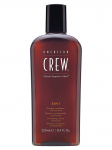 AMERICAN CREW - &Scaron;ampoon (3 in 1) meestele, 250 ml