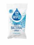 GO WIPES - D-pantenooli ja antibakteriaalse toimega niisked salvr&auml;tikud, 15 tk.