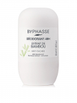 BYPHASSE - Ball body deodorant bambusekstraktiga, 48H, 50 ml
