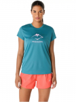 ASICS - Naiste s&auml;rk, ASICS Fujitrail Logo SS Top 2012C971-425
