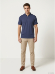 SELECTED HOMME - L&uuml;hikeste varrukatega meeste polo-s&auml;rk, FAVE