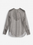 EMPORIO ARMANI - Naiste pikkade varrukatega pluus, 100% siidist.