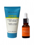 DR. EVE_RYOUTH - SPF 15 Niisutav kaitsev p&auml;evakreem 30 ml ja kontsentreeritud kollageeni n&auml;oseerum 15 ml.