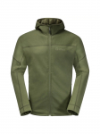 JACK WOLFSKIN - Meeste kampsun, Jack Wolfskin Hirschberg Hooded FZ M 1710881-4129