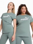 PUMA - Naiste l&uuml;hikeste varrukatega T-s&auml;rk, ESS NO.1 LOGO TEE