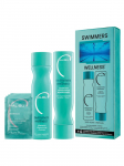 MALIBU C - Kaitsev palsam/&scaron;ampoon (2x266 ml) jne SWIMMERS WELLNESS COLLECTION'ile.