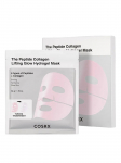 COSRX - PEPTIDE COLLAGEN GLOW HYDROGEL MASK h&uuml;drogeel n&auml;omask peptiididega, 3x34 g