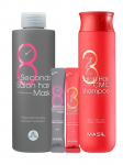 MASIL - Ceramide &scaron;ampoon (300 ml) ja taastav mask (200 ml) 38 SALON HAIR SET