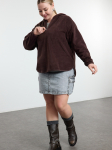 TRENDYOL PLUS SIZE - Naiste kampsun