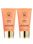 WARDA LUXURY SKINCARE - C-vitamiiniga niisutav n&auml;okreem, 2x50 ml