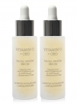 LONDON BOTANICAL LABORATORIES - C-vitamiini ja CBD seerum, 2x30 ml