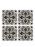 TAYLOR - Alus, 10x10x1 cm, 4 tk.
