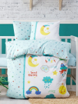 COTTON BOX - Laste voodipesu komplekt koos voodilinaga, 100x150 cm, 4 tk.