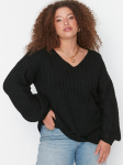 TRENDYOL PLUS SIZE - Naiste kampsun
