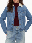 LEE - Naiste teksajakk, SHERPA RIDER JKT BLUE VOYAGE